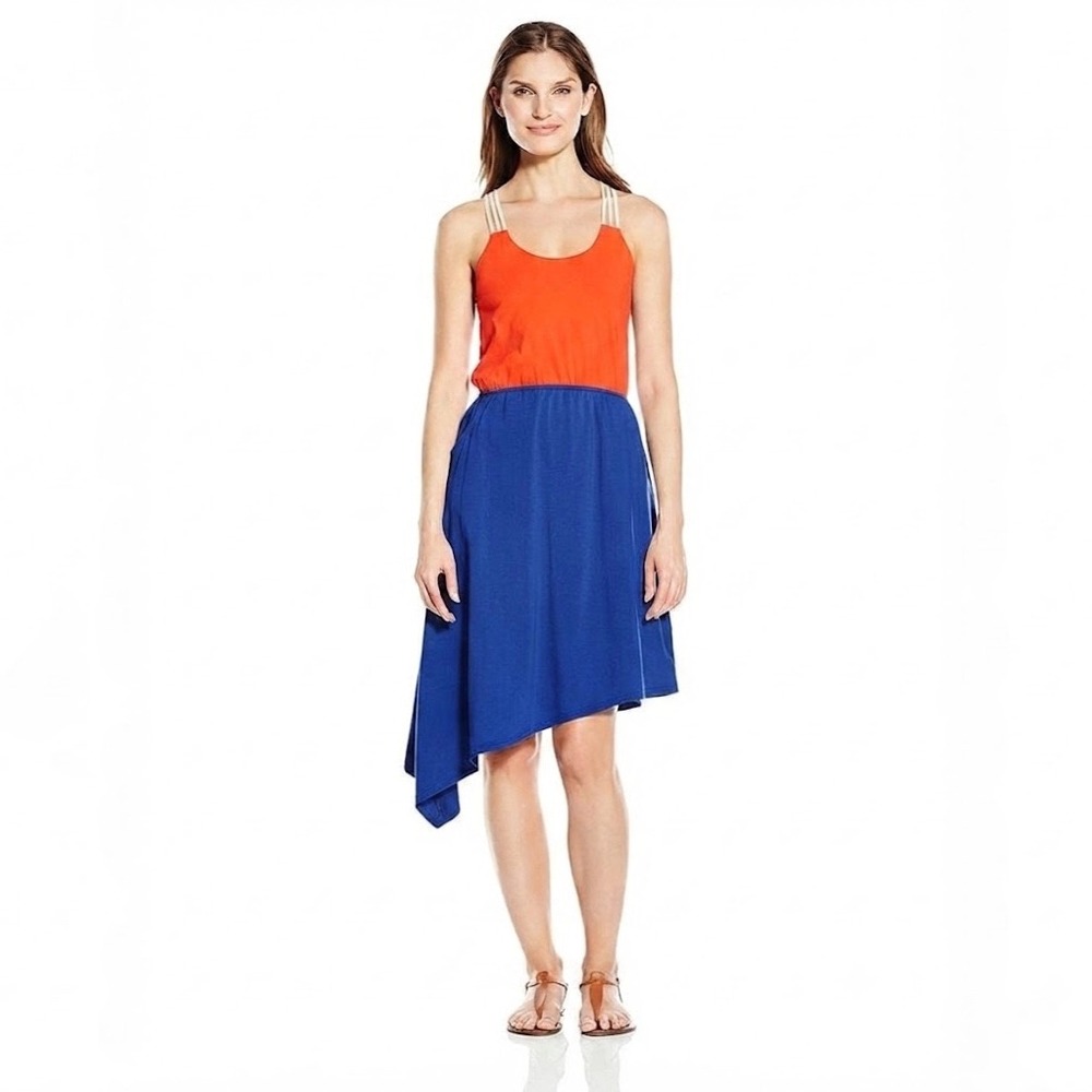 KAVU | Daisy Sun Dress Asymmetrical Strappy Size S
